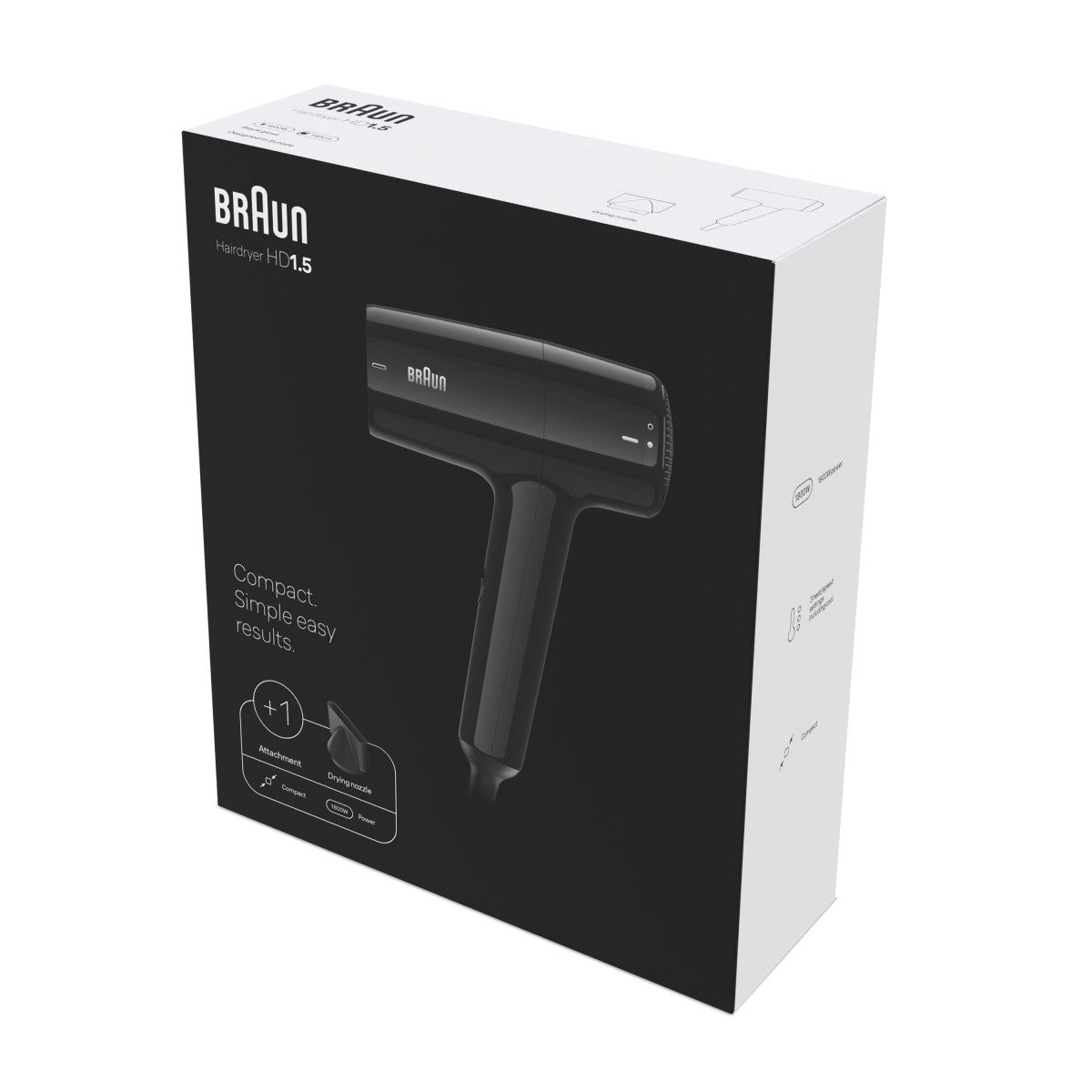 Uscător de păr cu difuzor 1800W HD150E