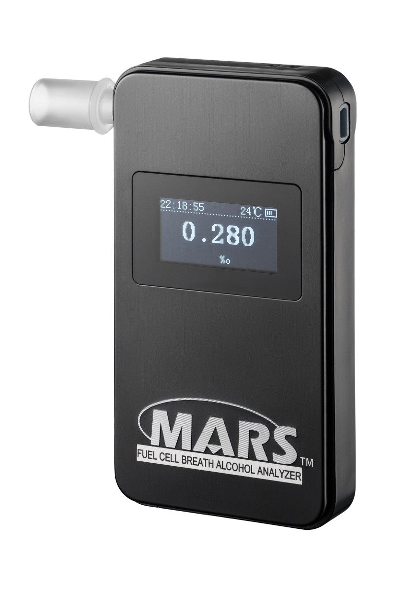 Etilotest electrochimic MARS Bluetooth, negru