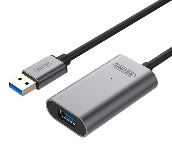 Cablu prelungitor Y-3005 USB 3.0, amplificator de semnal, 10 m AM-AF