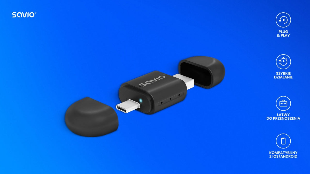 Adaptor wireless CarPlay și Android Auto TR-17