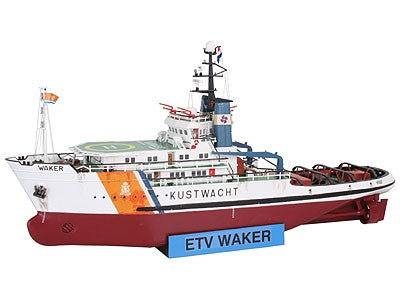 Model de navă din plastic Kustwacht Waker 1:200