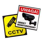 Cameră bullet fictivă, LED-uri IR, IR1800 W alb, 2xAA, ABS