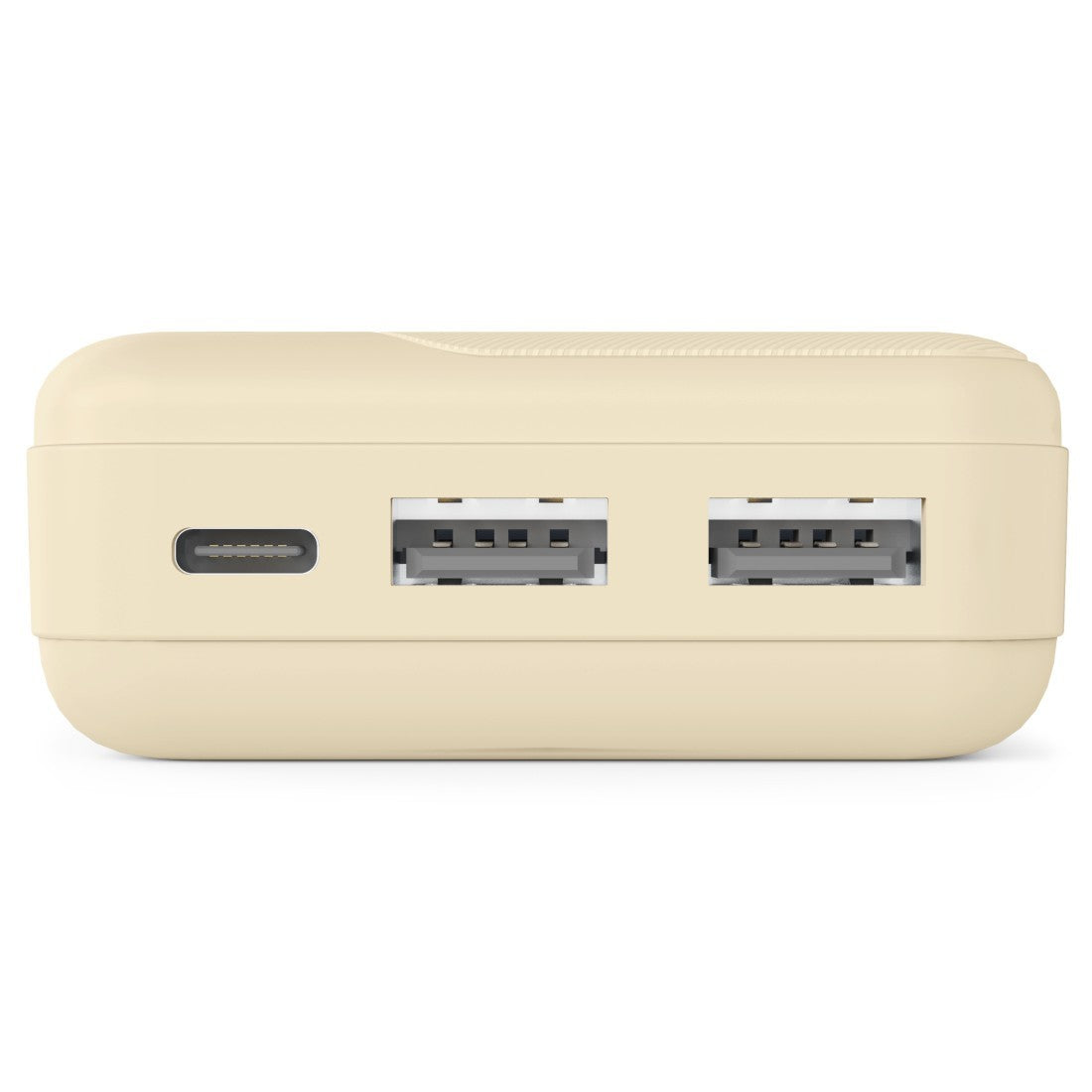 Pachet de alimentare 10000 mAh 2xUSB-A nisip