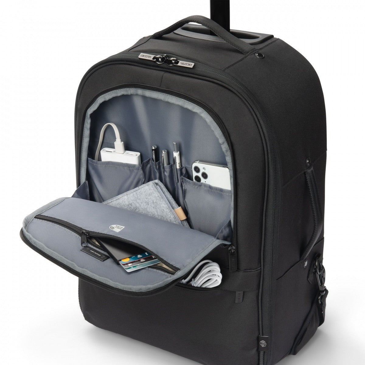 Rucsac Roller Eco CORE 14-16 inci negru