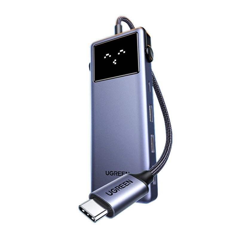 HUB USB 3.0 3XUSB 1XUSB-C 1XHDMI RJ45 LED