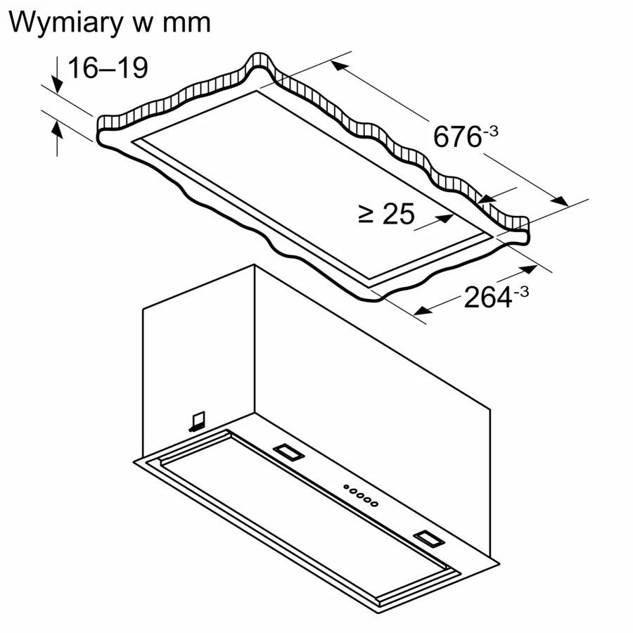 Hotă tip insulă DLN78PC60 Serie8 70cm