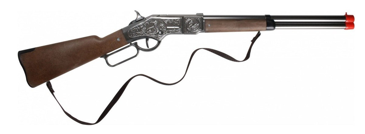 Pușcă metalică Cowboy cu 8 cartușe Gonher