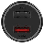 Încărcător auto cu porturi duble Mi 37W