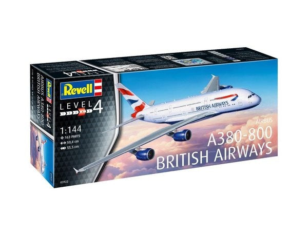 Machetă din plastic British Airways A-380-800