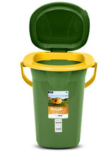 Toaletă de călătorie GB320GO verde închis și portocaliu