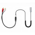 Adaptor receptor audio HiFi wireless pentru casă și mașină | Bluetooth 6.0 | 2 x RCA | 1 x AUX MiniJack 3.5mm | USB | Microfon