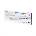 USB 3.2, USB-C, stație de andocare cu 12 porturi, PD
