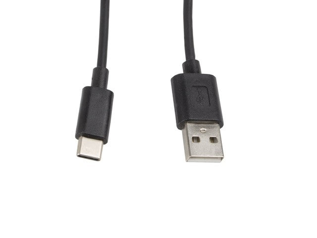 Cablu USB-C -> USB-A M/M 1M 2.0 Negru