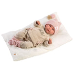 Păpușă Mimi plângătoare cu pernă 42 cm