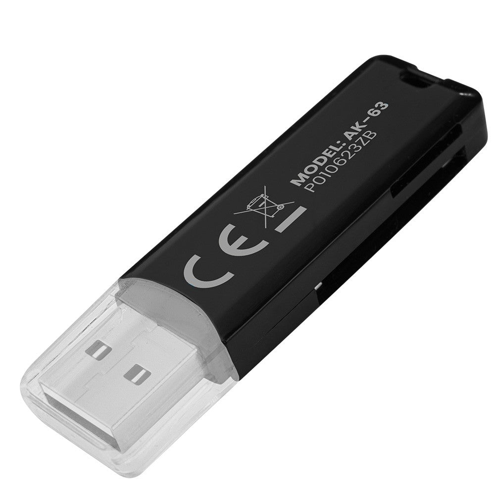 Cititor de carduri SD, USB 2.0, 480 Mbps, AK-63