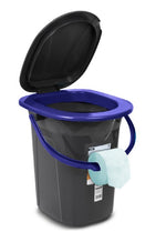 Toaletă de călătorie GB320BB neagră și bleumarin