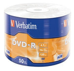 DVD-R 16x 4.7GB 50P SP Matt Silver Wrap 43788