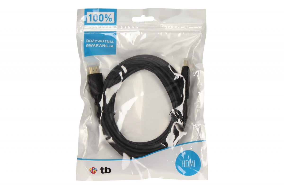 Cablu HDMI 1.4 placat cu aur, 3 m.