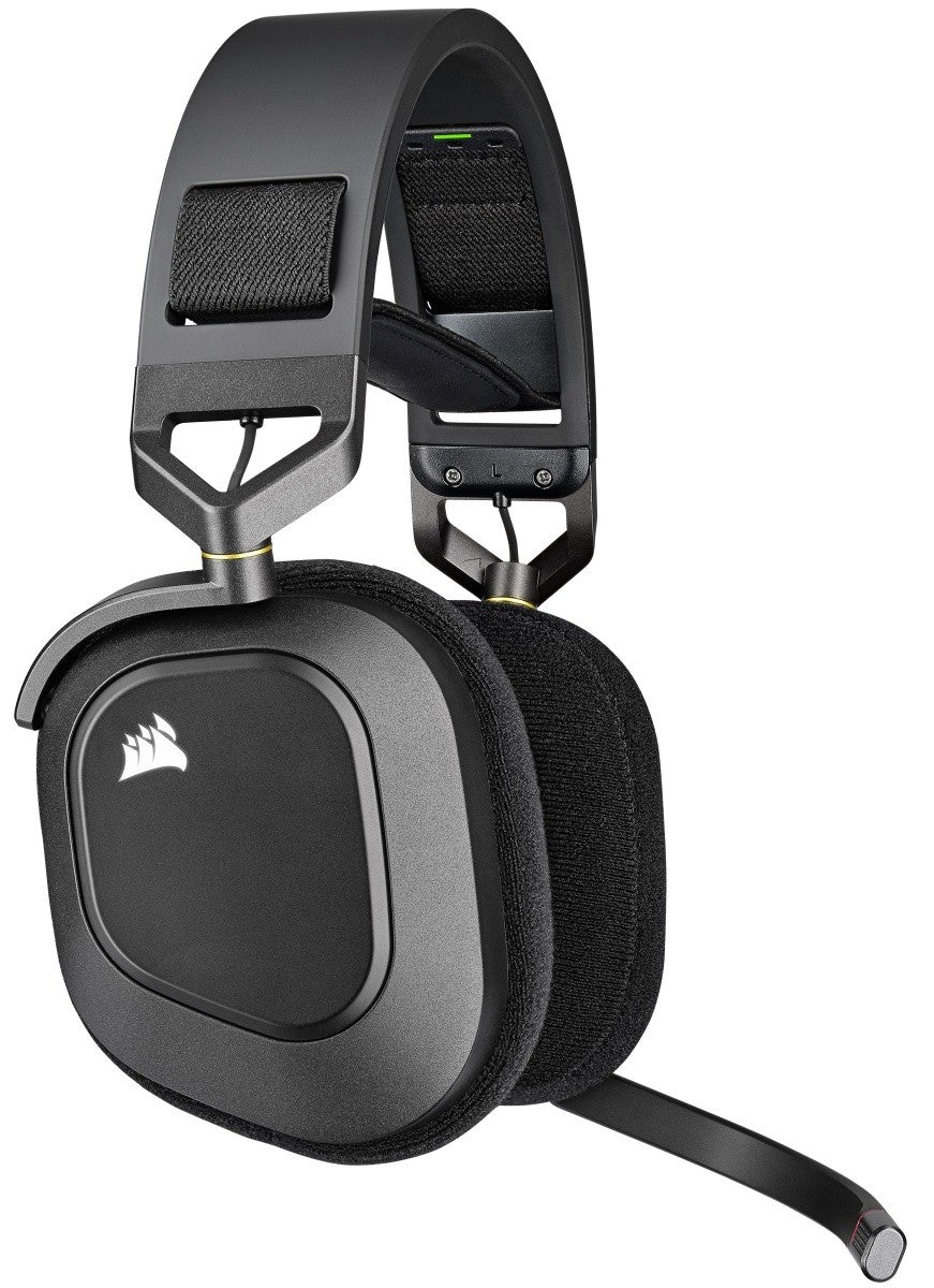Căști wireless HS80 RGB Carbon