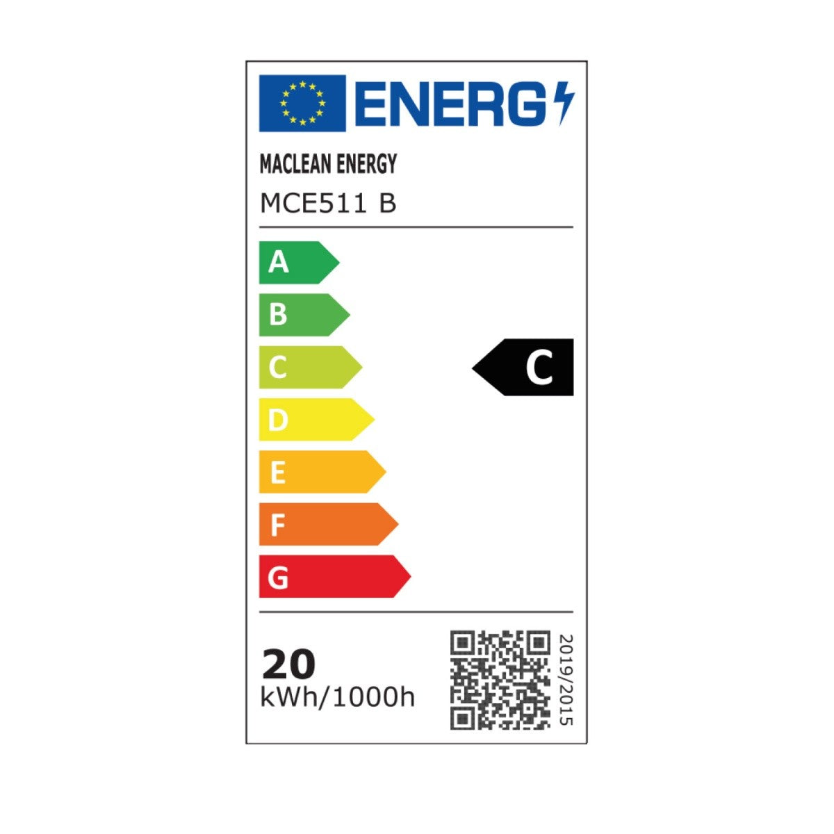 Lampă LED 20W IP65 MCE511 B
