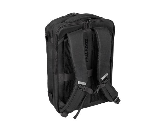 Rucsac pentru laptop PALLAD 570 de 17,3 inci, negru