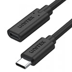 Cablu prelungitor USB-C 3.1 10Gbps; 4K; PD 100W; M/F; 1m; C14086BK-1M