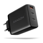 Încărcător de perete ACU-DPQ100 GaN 100W, 3 porturi (USB-A + USB-C dual) PD3.0/QC4+/PPS/Apple Negru