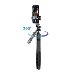 SelfieGo Ultra Stick selfie din aluminiu cu trepied Bluetooth (33-157,5 cm)