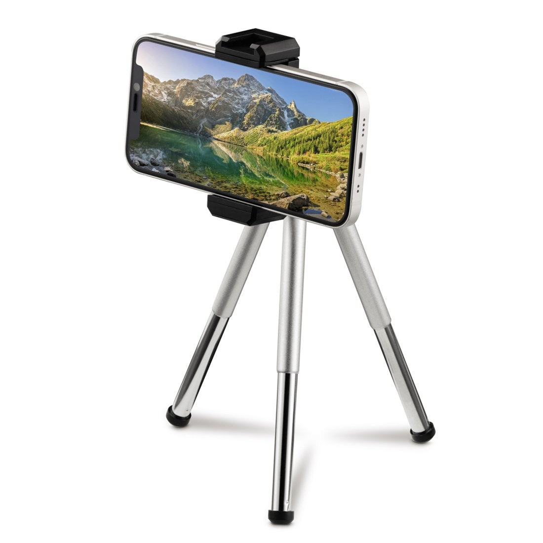 Mini trepied elegant 2 în 1 pentru smartphone și cameră foto