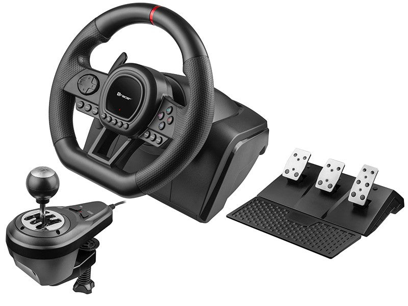 Volan SimRacer cu cutie de viteze manuală 6 în 1 (PC/PS4/PS3/Xone/X360/SWITCH)