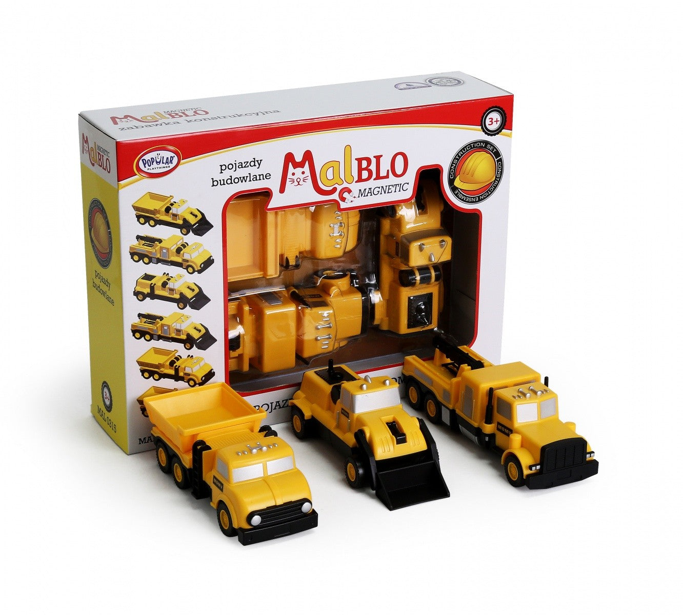 Vehicule de construcții magnetice MalBlo