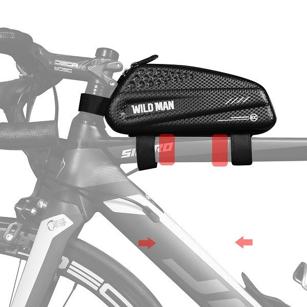 Geantă cadru EX 1L suport bicicletă negru
