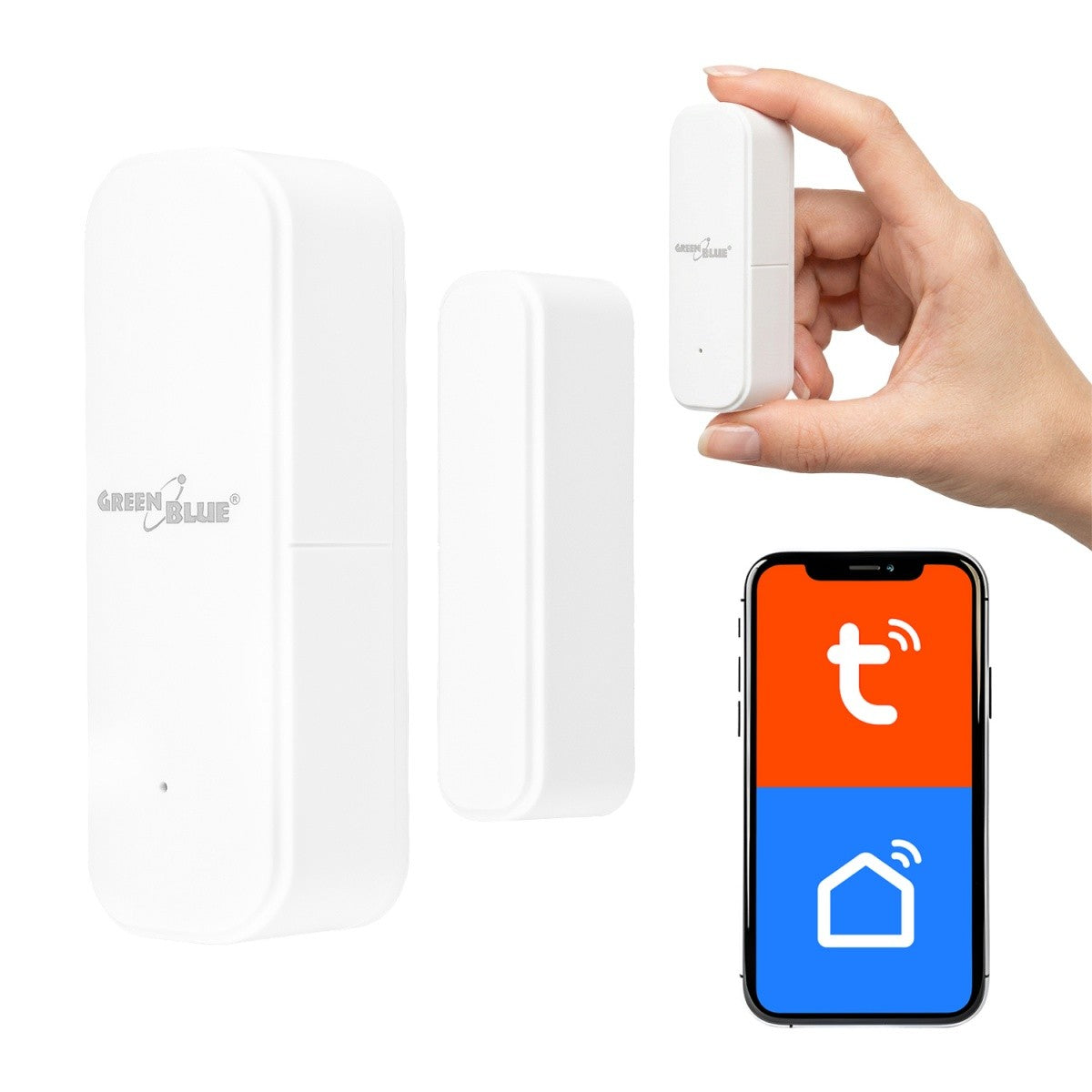 Senzor de ușă wireless GB478 W