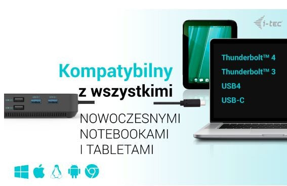 Stație de andocare USB-C HDMI cu DP dual, alimentare de 100 W