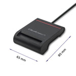 Cititor de carduri de identificare cu cip inteligent | USB 2.0 | Plug&play
