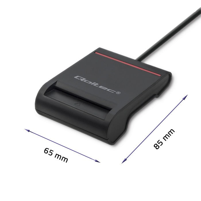 Cititor de carduri de identificare cu cip inteligent | USB 2.0 | Plug&play