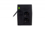 UPS ineractiv LCD BASIC, 800VA/480W, 1x12V/9A, regulator de putere (AVR), 2x Schuko CEE 7/3