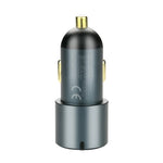 Încărcător auto CC-40Q QC3.0 60W 1X USB 2X USB-C PD Negru