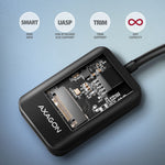 Adaptor ADM2-CM USB3.2 Gen 2 M.2 NVMe/SATA SSD cablu USB-C 10 cm
