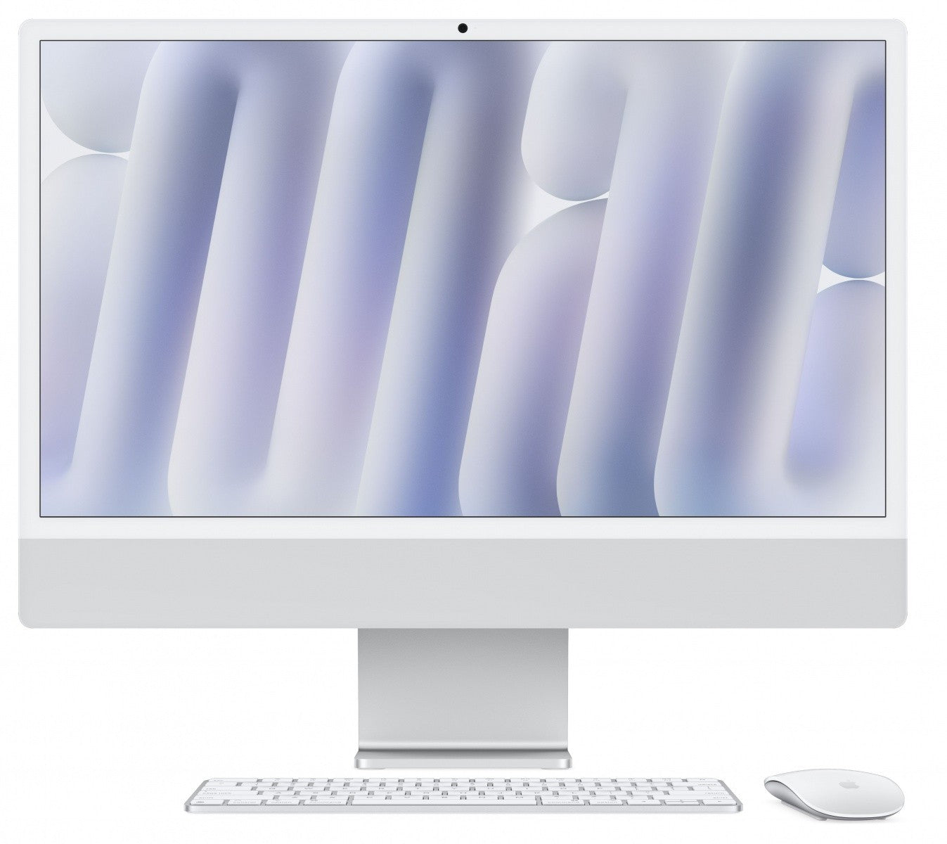 iMac 24 de inci: M4 10/10, 24 GB, SSD de 512 GB - Argintiu