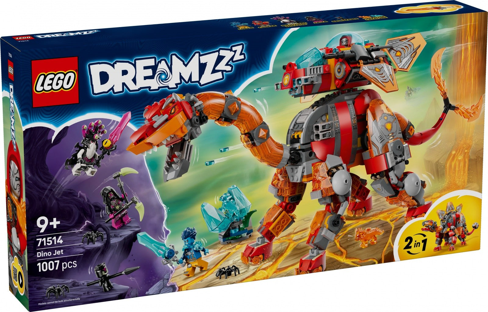 DREAMZzz 71514 Nava spațială cu dinozauri