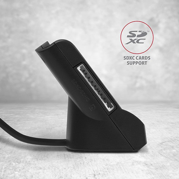 Cititor de carduri de identitate CRE-SM2 și USB pentru carduri SD/microSD/SIM
