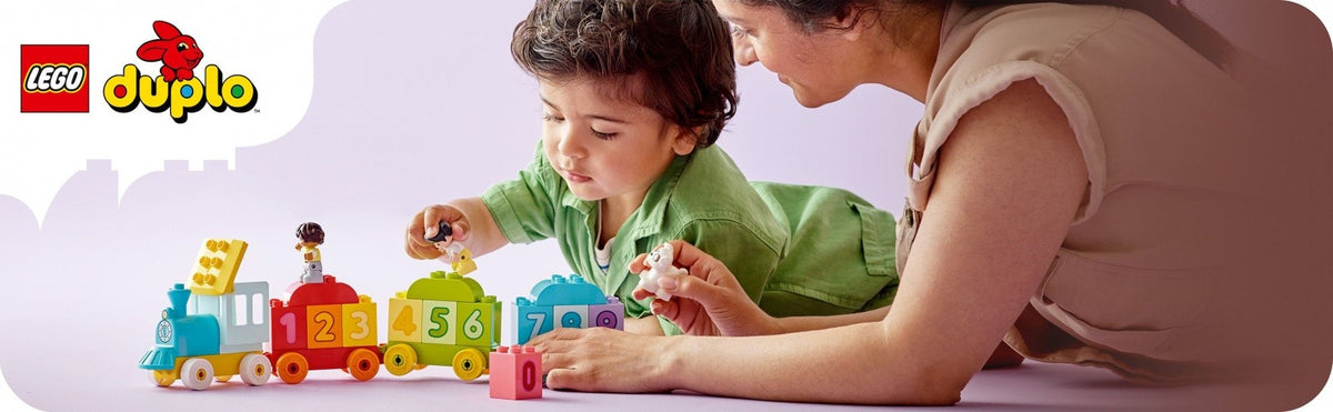 DUPLO 10954 Trenulețul numerelor - învață să numere