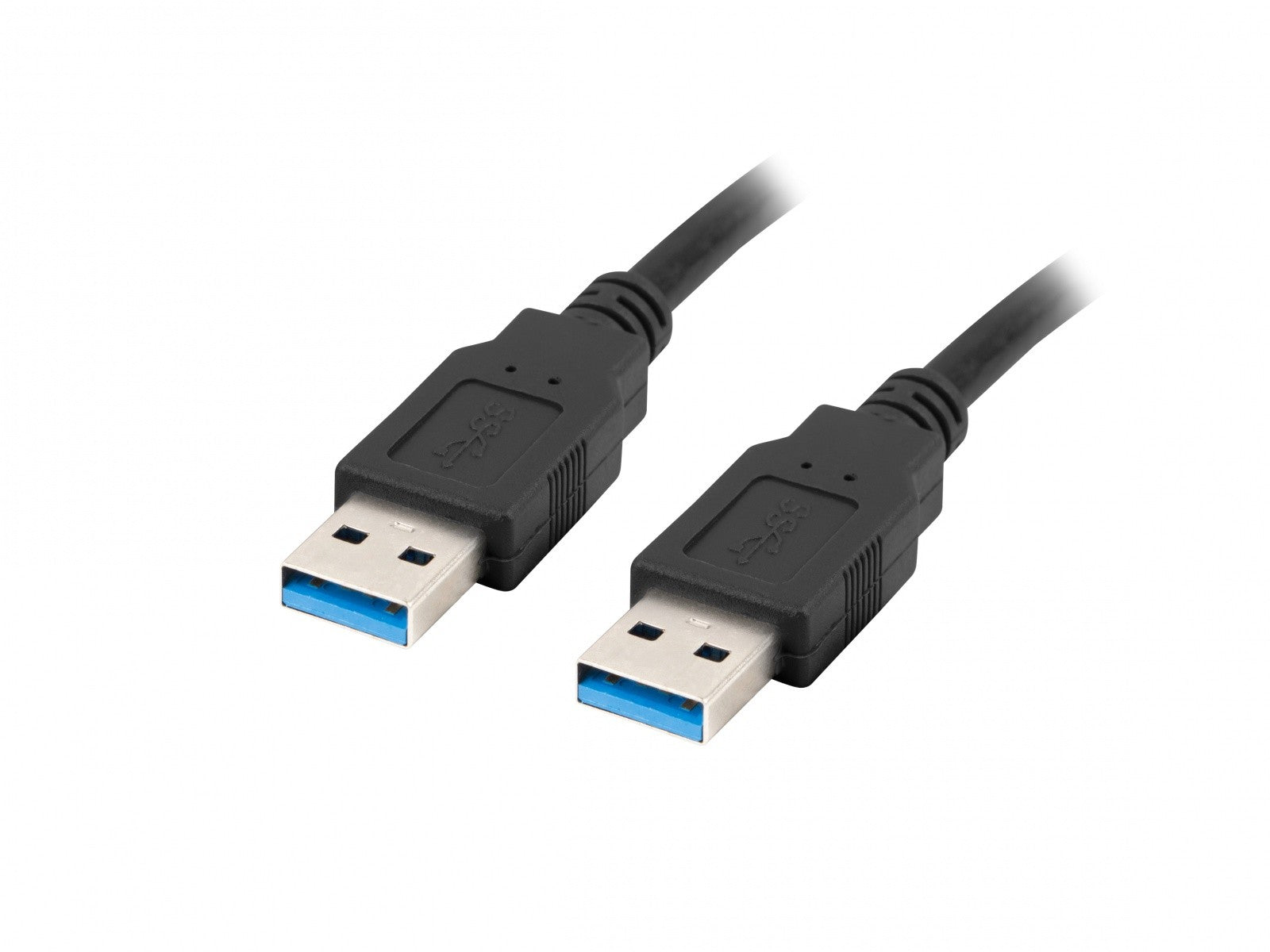 Cablu USB-A M/M 3.0 0.5m Negru