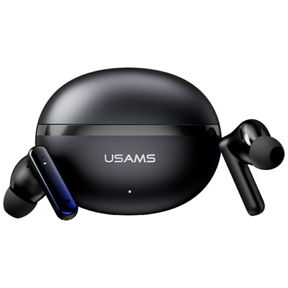 Căști Bluetooth TWS E02 ANC+ENC Negre