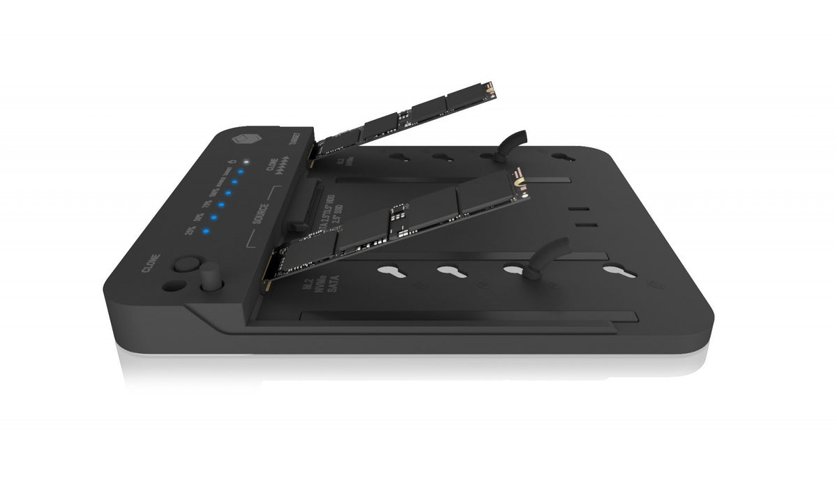 Stație de clonare și andocare IB-2913MCL-C31 pentru SSD și HDD M.2 NVMe