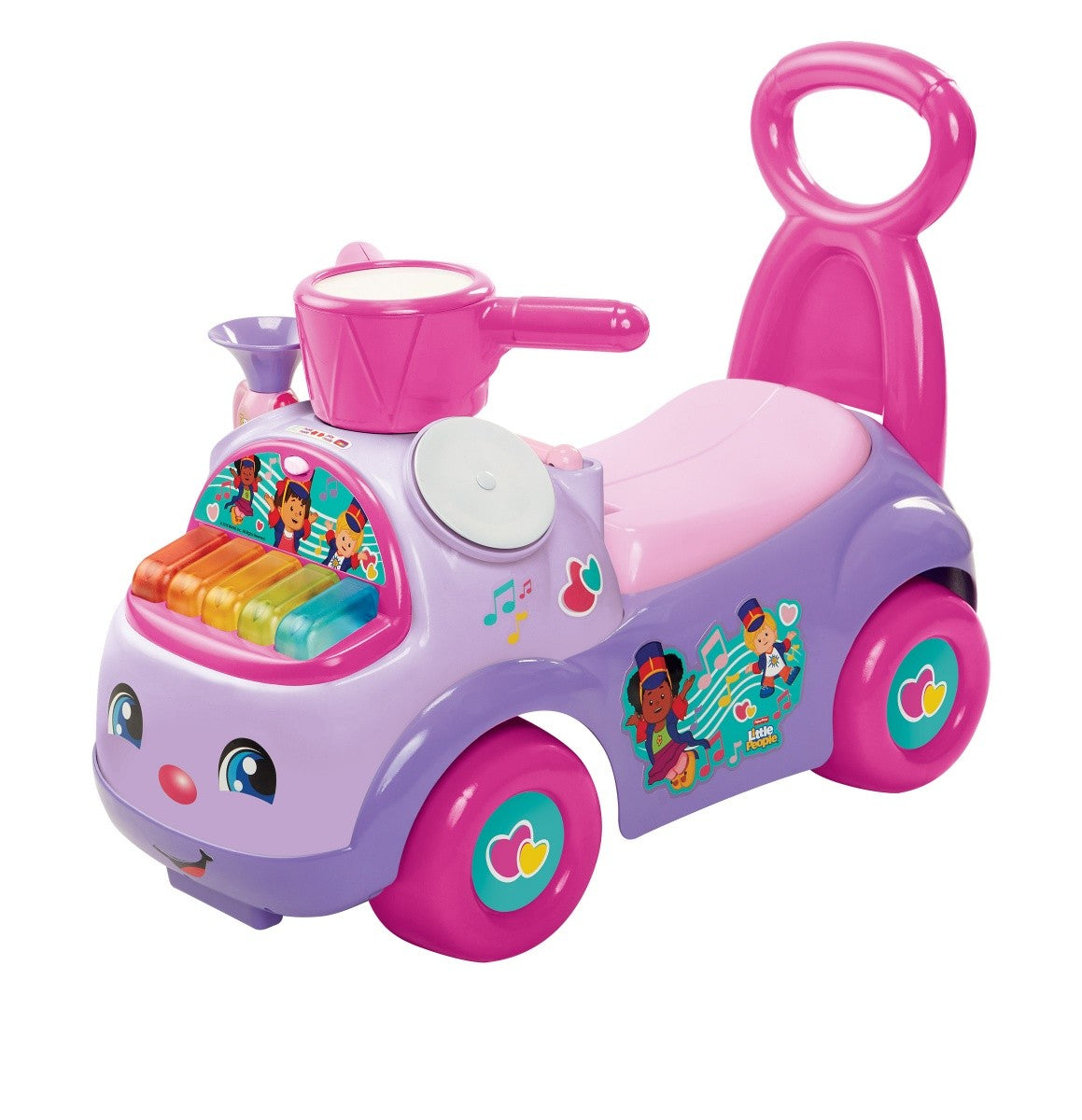 Fisher Price Paradă Muzicală Călăreț Purpuriu