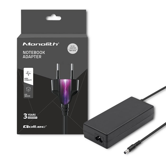Sursă de alimentare desktop 60W | 12V | 5A | 5.5*2.1 + cablu de alimentare