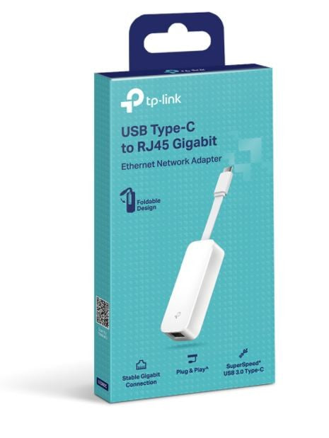 Adaptor de rețea Ethernet la USB 3.0 Tip-C UE300C