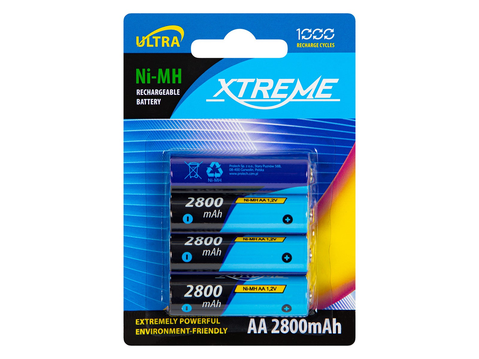 Baterie R6 NiMH AA 2800mAh XTREME 4 bucăți